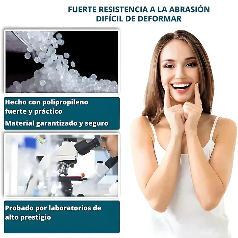 SmilePro 🦷 - Carillas Dentales Ajustables De Resina + ESTUCHE REGALO - 🔥 Oferta Especial