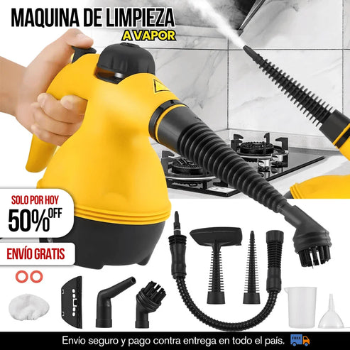 🔥 MÁQUINA DE LIMPIEZA A VAPOR MULTIFUNCIONAL |  OFERTA POR TIEMPO LIMITADO