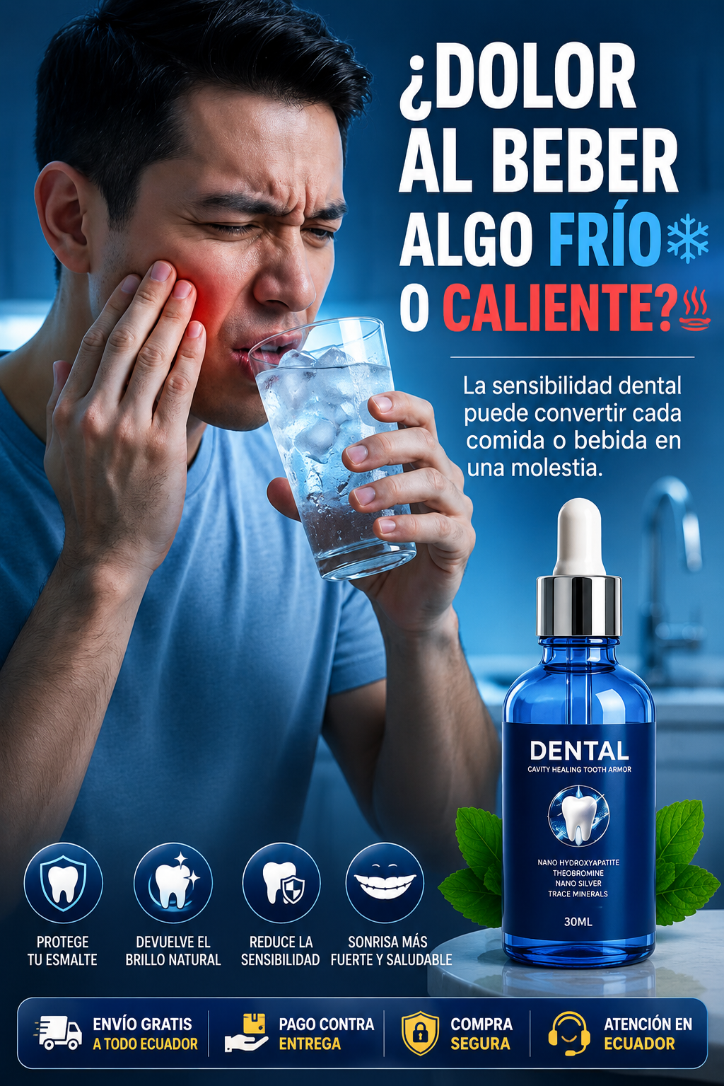 🦷 PACK 2 UNIDADES - DENTAL TOOTH ARMOR | GOTAS PARA REPARACIÓN DENTAL 30ML