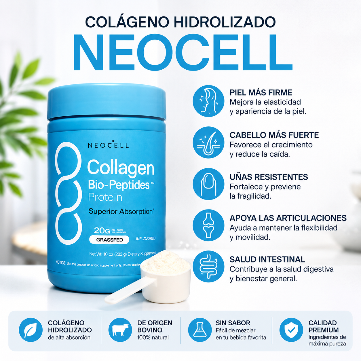 NeoCell® Collagen Bio-Peptides Protein