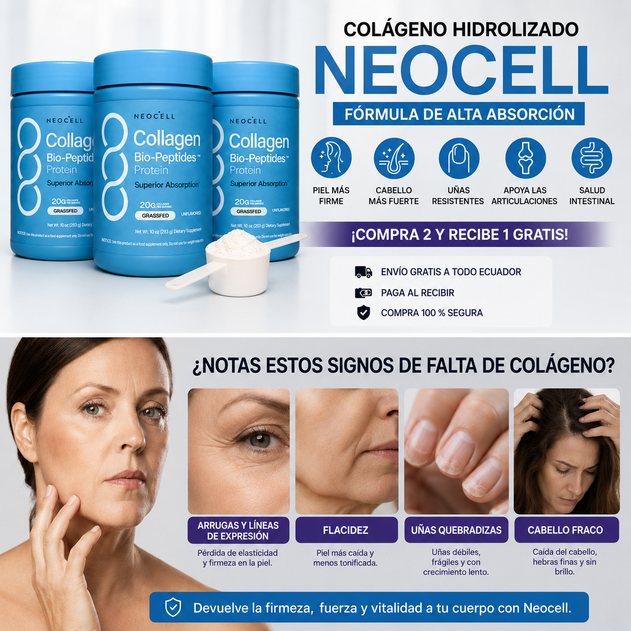 NeoCell® Collagen Bio-Peptides Protein