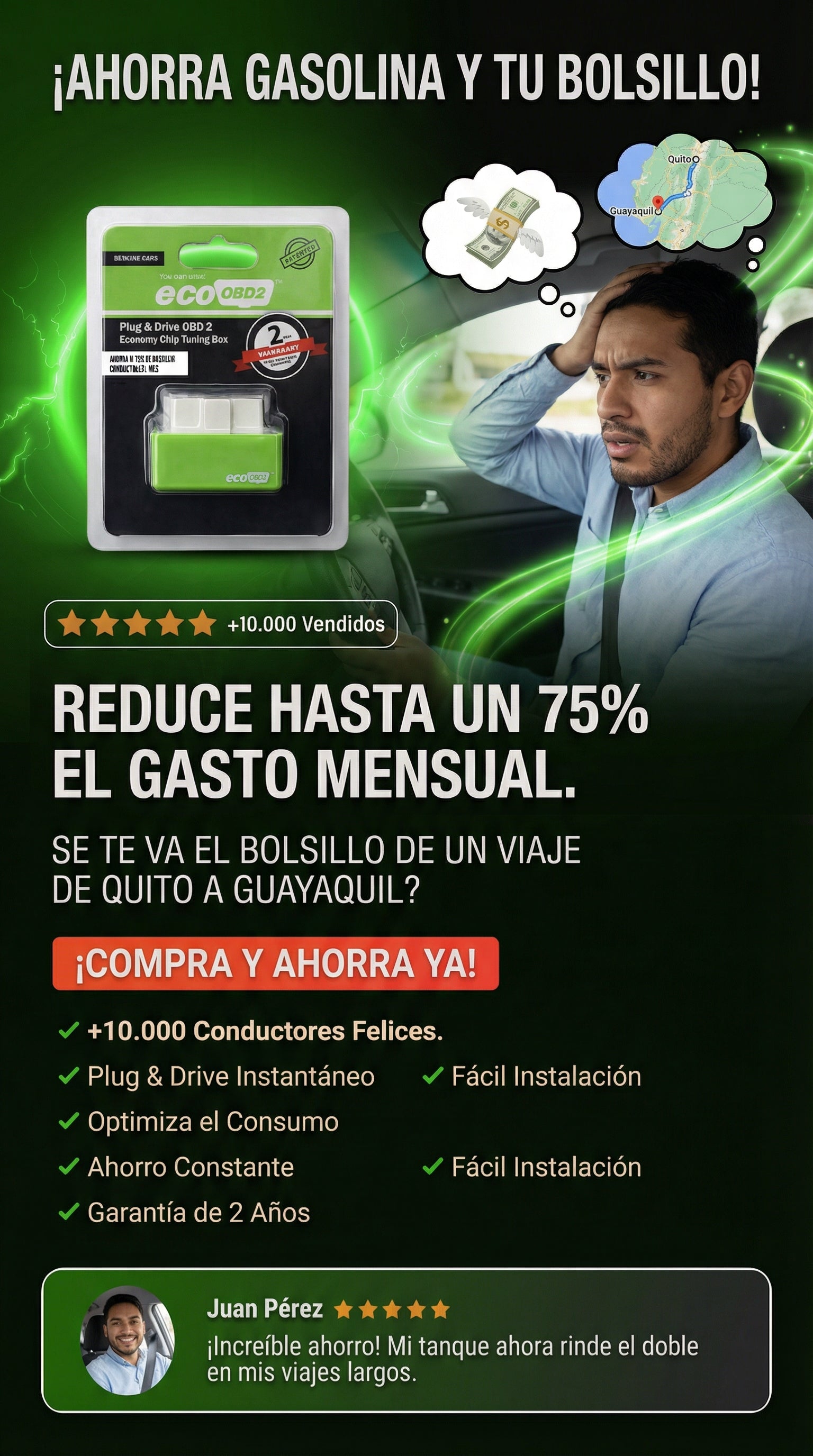 AHORRO DE COMBUSTIBLE